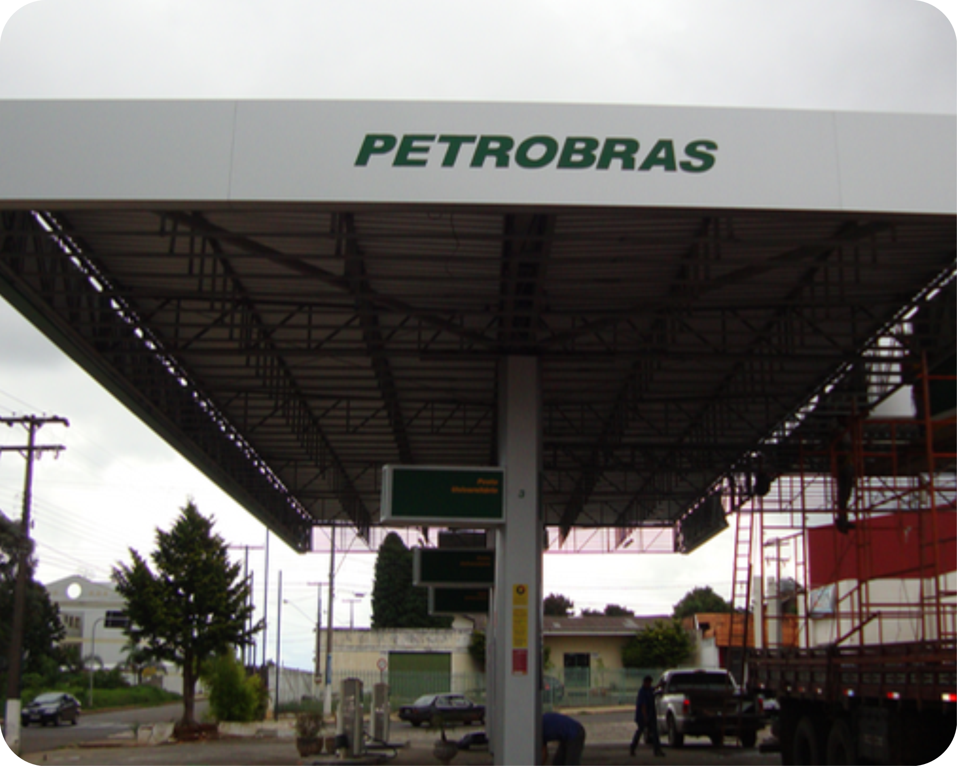 estruturas para Posto de Gasolina em curitiba estruturas para Posto de Gasolina em curitiba